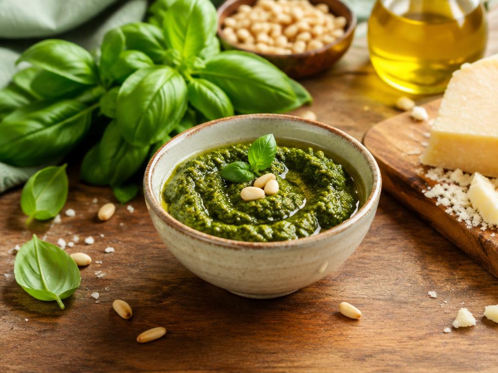 Pesto bazyliowe z parmezanem