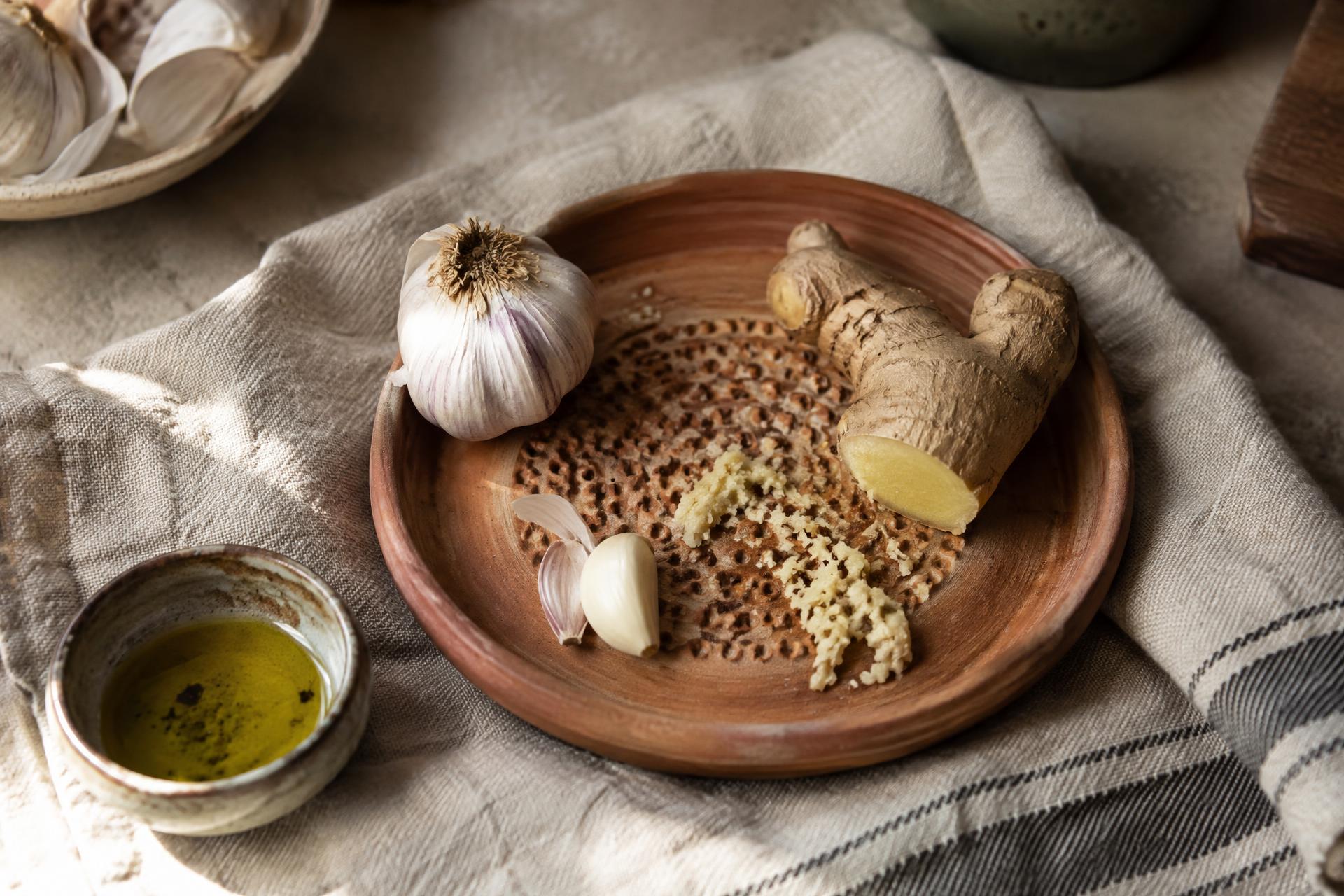 Ceramiczna tarka do czosnku i imbiru