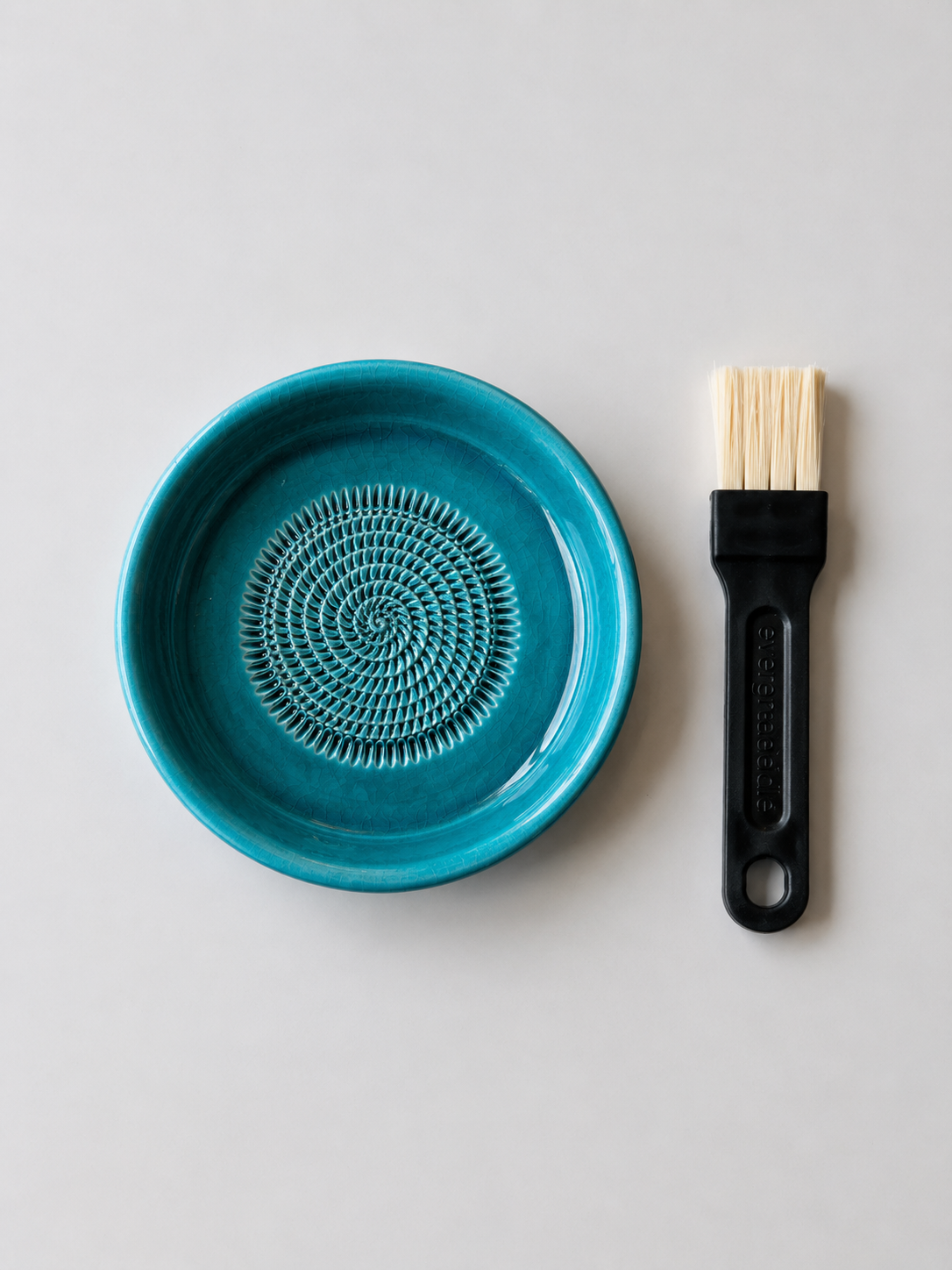 Tarka turkus głęboki — tarka ceramiczna Evergrate