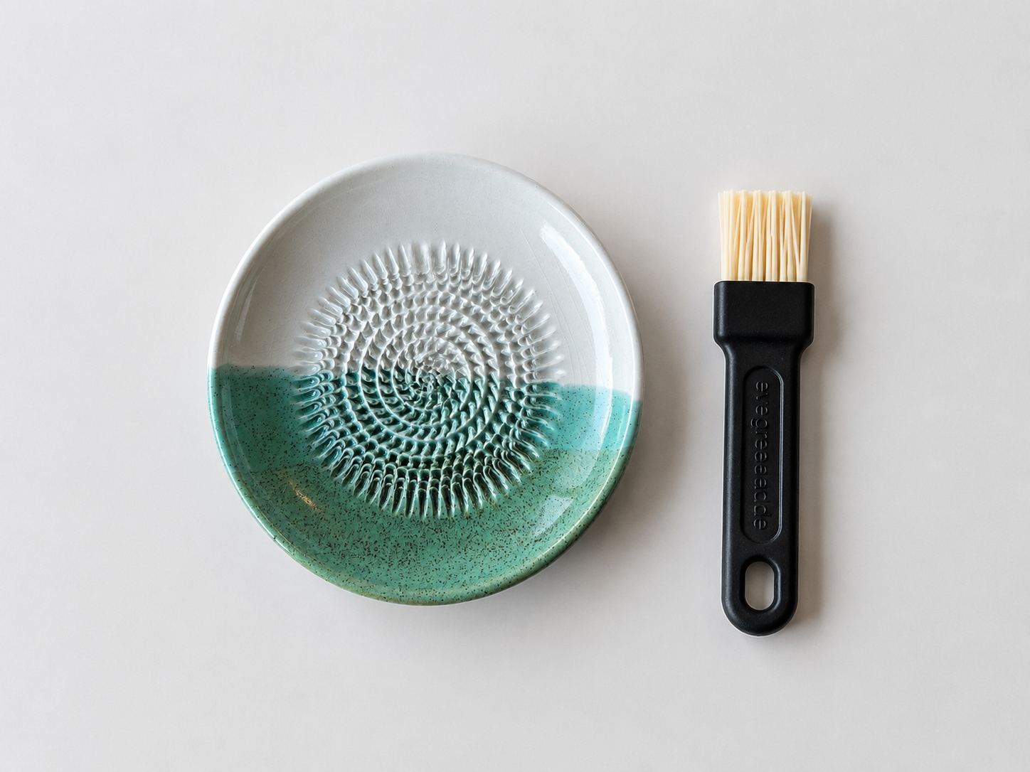 Tarka ceramiczna — Biel & Mięta — tarka ceramiczna Evergrate